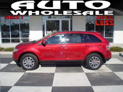 Redfire Metallic Ford Edge SEL.  Click to enlarge.