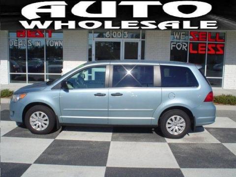 Antigua Blue Metallic Volkswagen Routan S. Click to enlarge. Antigua Blue Metallic Volkswagen Routan S. Click to enlarge.