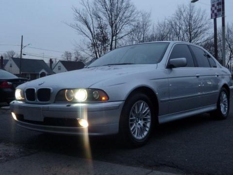 Aspen Silver Metallic BMW 5 Series 530i Sedan.  Click to enlarge.