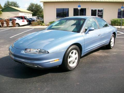 Light Adriatic Blue Metallic Oldsmobile Aurora 4.0.  Click to enlarge.