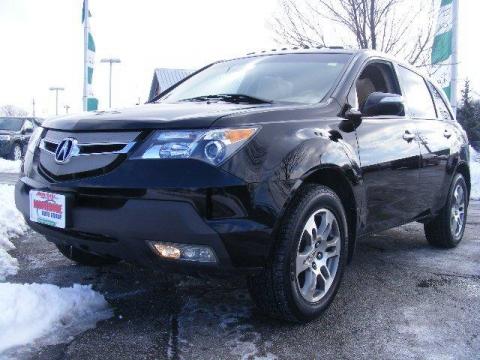 Formal Black Pearl Acura MDX Technology.  Click to enlarge.