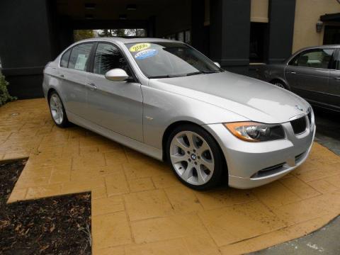 Titanium Silver Metallic BMW 3 Series 330i Sedan.  Click to enlarge.