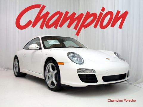 Carrara White Porsche 911 Carrera Coupe.  Click to enlarge.
