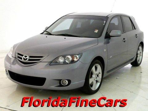Titanium Gray Metallic Mazda MAZDA3 s Hatchback.  Click to enlarge.