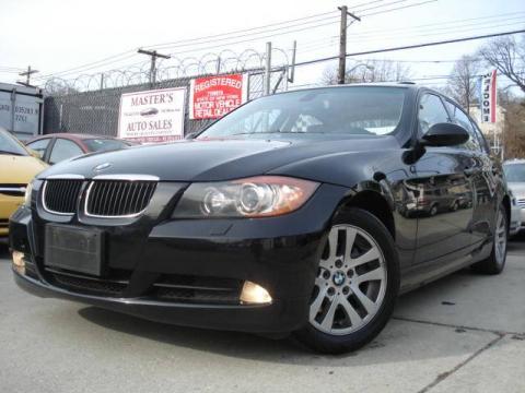 Jet Black BMW 3 Series 328xi Sedan.  Click to enlarge.