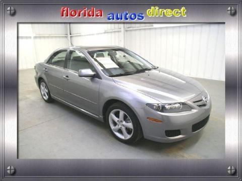 Tungsten Gray Metallic Mazda MAZDA6 i Touring Sedan.  Click to enlarge.