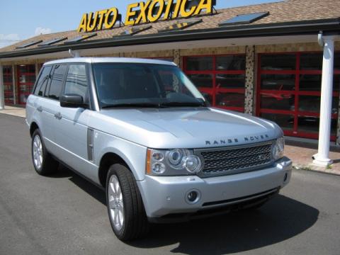 Zermatt Silver Metallic Land Rover Range Rover HSE.  Click to enlarge.