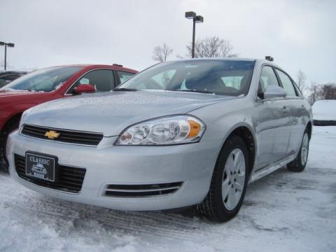 Silver Ice Metallic Chevrolet Impala LS.  Click to enlarge.