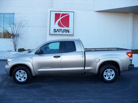 Desert Sand Mica Toyota Tundra SR5 Double Cab.  Click to enlarge.