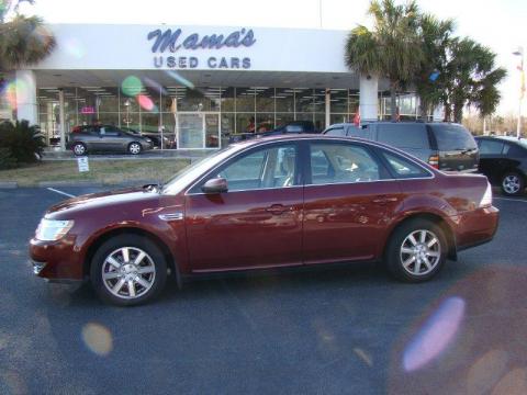 Dark Ink Blue Metallic Ford Taurus SEL.  Click to enlarge.
