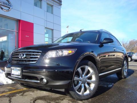 Black Obsidian Infiniti FX 35 AWD.  Click to enlarge.