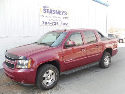 Sport Red Metallic Chevrolet Avalanche LT 4WD.  Click to enlarge.