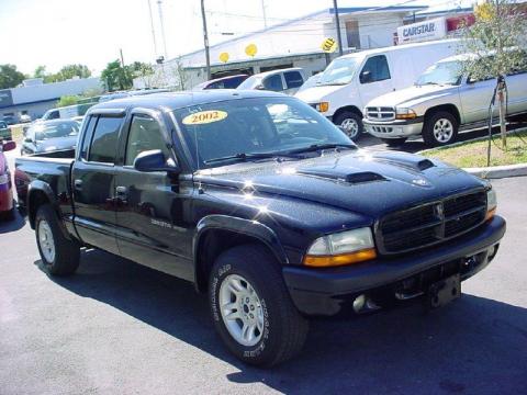 Black Dodge Dakota SLT Quad Cab.  Click to enlarge.