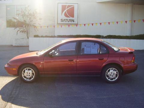 Medium Red Saturn S Series SL2 Sedan.  Click to enlarge.