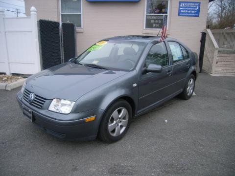 Platinum Grey Metallic Volkswagen Jetta GLS 1.8T Sedan.  Click to enlarge.