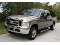 2005 Ford F250 Super Duty Lariat Crew Cab 4x4 Arizona Beige Metallic 2005 Ford F250 Super Duty Lariat Crew Cab 4x4 Arizona Beige Metallic