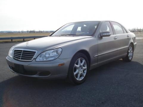 Pewter Metallic Mercedes-Benz S 500 4Matic Sedan.  Click to enlarge.