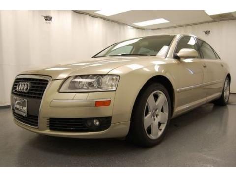 Platinum Beige Pearl Effect Audi A8 L 4.2 quattro.  Click to enlarge.