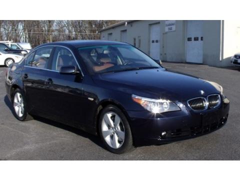 Monaco Blue Metallic BMW 5 Series 530xi Sedan.  Click to enlarge.