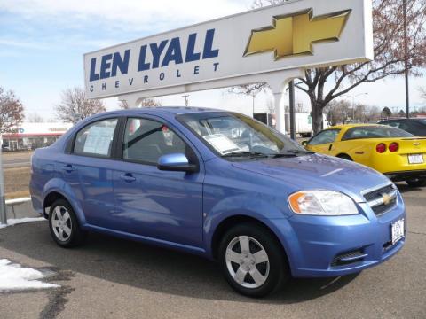 Blue Moon Chevrolet Aveo LT Sedan.  Click to enlarge.