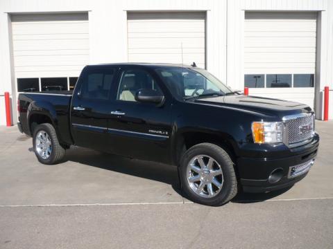 Onyx Black GMC Sierra 1500 Denali Crew Cab AWD. Click to enlarge. Onyx Black GMC Sierra 1500 Denali Crew Cab AWD. Click to enlarge.
