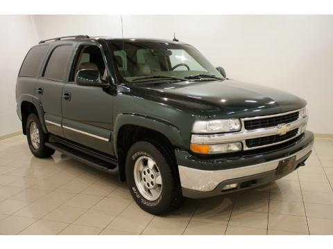 Dark Green Metallic Chevrolet Tahoe LT 4x4.  Click to enlarge.