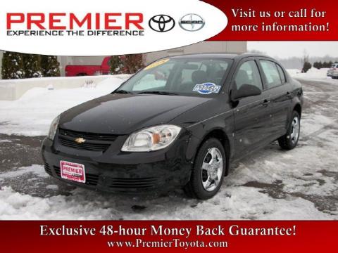 Black Chevrolet Cobalt LT Sedan.  Click to enlarge.