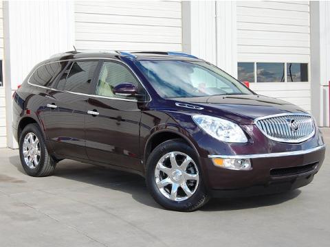 Dark Crimson Metallic Buick Enclave CXL AWD.  Click to enlarge.