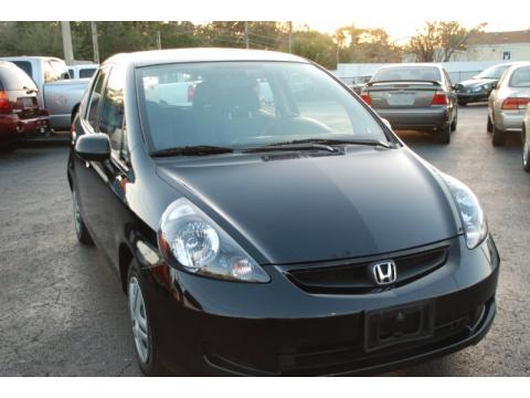 Nighthawk Black Pearl Honda Fit .  Click to enlarge.