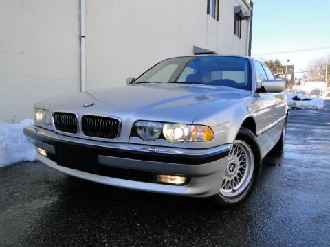 Titanium Silver Metallic BMW 7 Series 740iL Sedan.  Click to enlarge.