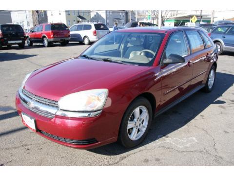 Sport Red Metallic Chevrolet Malibu Maxx LS Wagon.  Click to enlarge.
