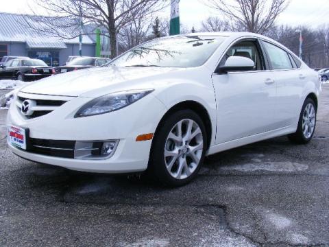 Performance White Mazda MAZDA6 s Grand Touring.  Click to enlarge.