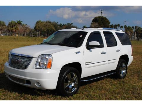 Summit White GMC Yukon Denali AWD.  Click to enlarge.