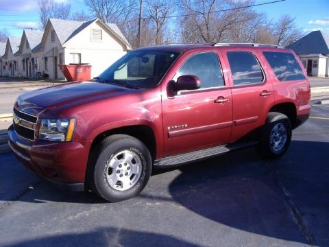 Deep Ruby Metallic Chevrolet Tahoe LT 4x4.  Click to enlarge.