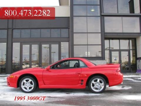 Caracas Red Mitsubishi 3000GT Spyder SL.  Click to enlarge.