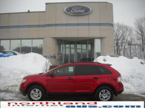 Red Candy Metallic Ford Edge SE.  Click to enlarge.