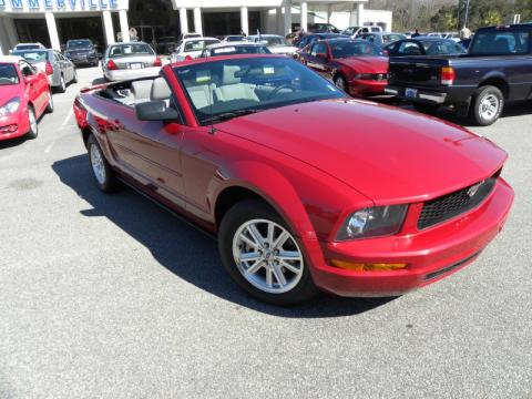 Torch Red Ford Mustang V6 Deluxe Convertible. Click to enlarge. Torch Red Ford Mustang V6 Deluxe Convertible. Click to enlarge.