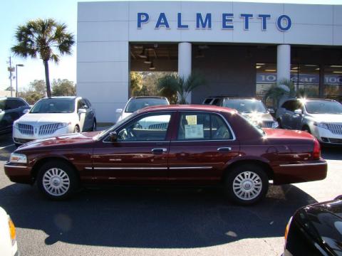 Dark Toreador Red Metallic Mercury Grand Marquis LS.  Click to enlarge.