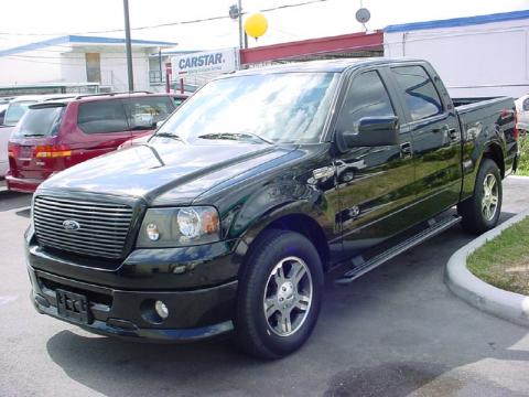 Black Ford F150 FX2 Sport SuperCrew.  Click to enlarge.