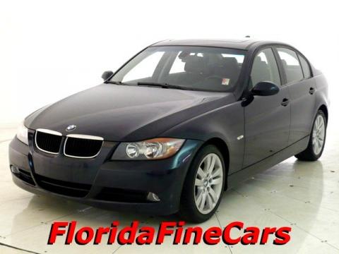 Black Sapphire Metallic BMW 3 Series 325i Sedan.  Click to enlarge.