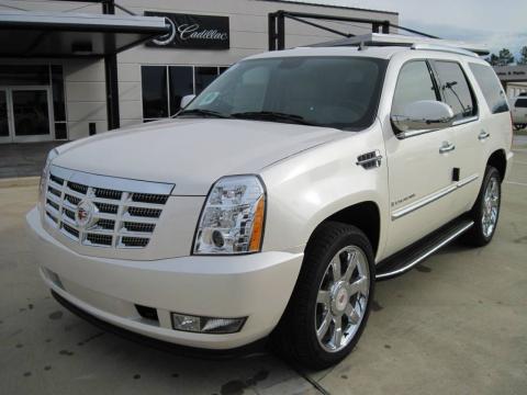 White Diamond Cadillac Escalade .  Click to enlarge.
