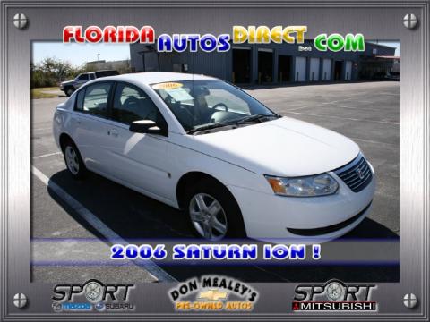 Polar White Saturn ION 2 Sedan. Click to enlarge. Polar White Saturn ION 2 Sedan. Click to enlarge.