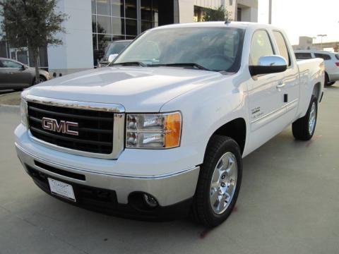 Summit White GMC Sierra 1500 SLE Extended Cab 4x4. Click to enlarge. Summit White GMC Sierra 1500 SLE Extended Cab 4x4. Click to enlarge.