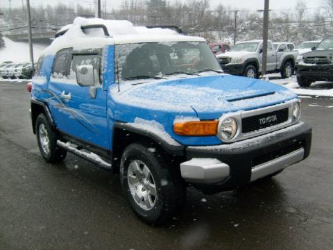 Voodoo Blue Toyota FJ Cruiser 4WD. Click to enlarge. Voodoo Blue Toyota FJ Cruiser 4WD. Click to enlarge.