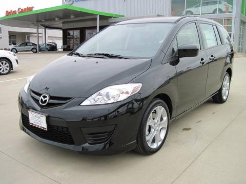 Brilliant Black Mazda MAZDA5 Sport.  Click to enlarge.