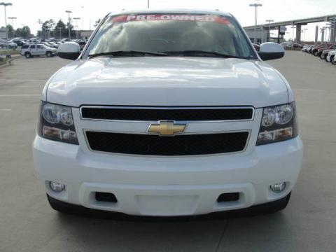 Summit White Chevrolet Tahoe LT 4x4.  Click to enlarge.