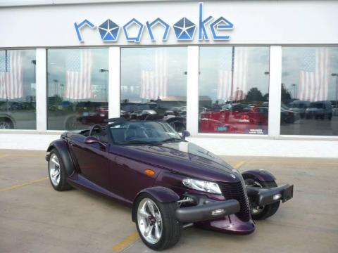 Prowler Purple Plymouth Prowler Roadster.  Click to enlarge.