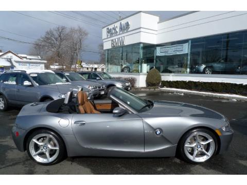 Space Grey Metallic BMW Z4 3.0si Roadster.  Click to enlarge.