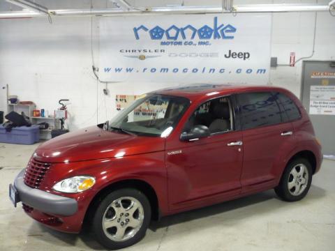 Inferno Red Pearl Chrysler PT Cruiser Limited.  Click to enlarge.