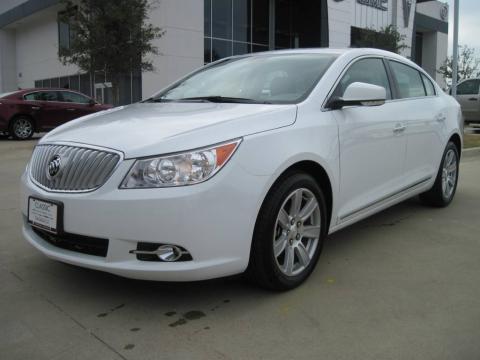 Summit White Buick LaCrosse CXL.  Click to enlarge.